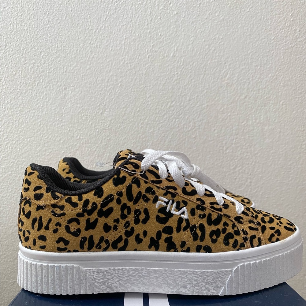 FILA Leopard Print Sneakers